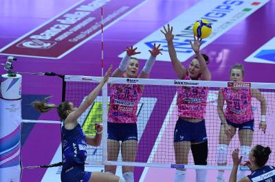 TREVISO 12022025 LEGAVOLLEY FEMMINILE PROSECCO DOC IMOCO - MUNIA VERO VOLLEY MILANO