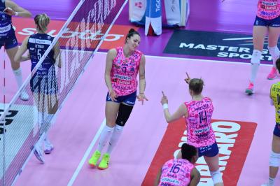 TREVISO 12022025 LEGAVOLLEY FEMMINILE PROSECCO DOC IMOCO - MUNIA VERO VOLLEY MILANO