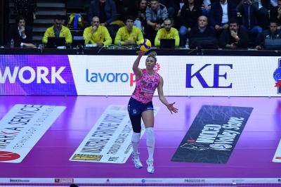TREVISO 12022025 LEGAVOLLEY FEMMINILE PROSECCO DOC IMOCO - MUNIA VERO VOLLEY MILANO