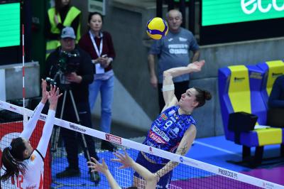 TREVISO 22022025 LEGAVOLLEY FEMMINILE PROSECCO DOC IMOCO - HONDA OLIVERO CUNEO