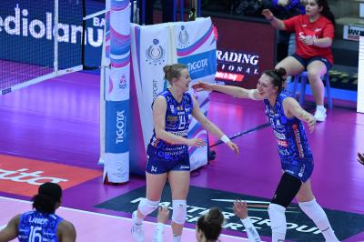 TREVISO 22022025 LEGAVOLLEY FEMMINILE PROSECCO DOC IMOCO - HONDA OLIVERO CUNEO