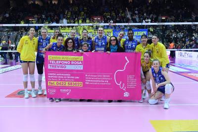TREVISO 22022025 LEGAVOLLEY FEMMINILE PROSECCO DOC IMOCO - HONDA OLIVERO CUNEO