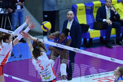 TREVISO 22022025 LEGAVOLLEY FEMMINILE PROSECCO DOC IMOCO - HONDA OLIVERO CUNEO