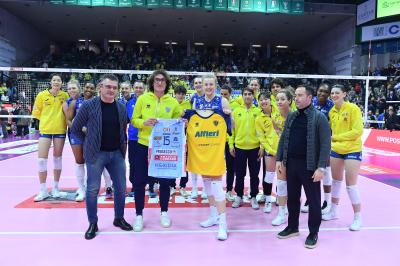 TREVISO 22022025 LEGAVOLLEY FEMMINILE PROSECCO DOC IMOCO - HONDA OLIVERO CUNEO