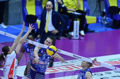 TREVISO 22022025 LEGAVOLLEY FEMMINILE PROSECCO DOC IMOCO - HONDA OLIVERO CUNEO