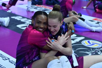 TREVISO 22022025 LEGAVOLLEY FEMMINILE PROSECCO DOC IMOCO - HONDA OLIVERO CUNEO
