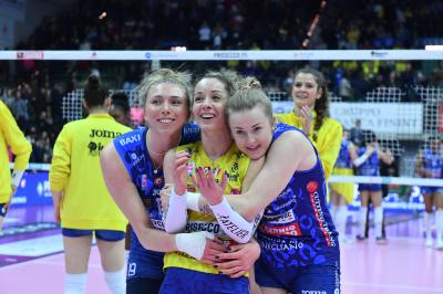 TREVISO 22022025 LEGAVOLLEY FEMMINILE PROSECCO DOC IMOCO - HONDA OLIVERO CUNEO