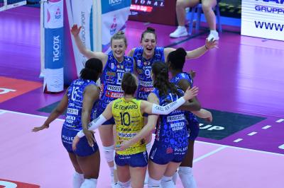 TREVISO 22022025 LEGAVOLLEY FEMMINILE PROSECCO DOC IMOCO - HONDA OLIVERO CUNEO