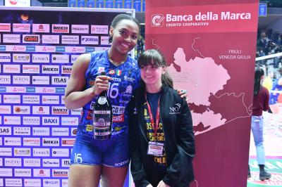 TREVISO 22022025 LEGAVOLLEY FEMMINILE PROSECCO DOC IMOCO - HONDA OLIVERO CUNEO