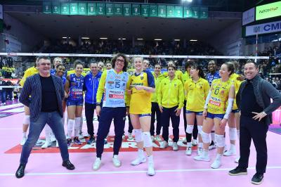 TREVISO 22022025 LEGAVOLLEY FEMMINILE PROSECCO DOC IMOCO - HONDA OLIVERO CUNEO