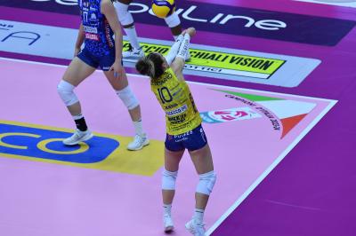 TREVISO 22022025 LEGAVOLLEY FEMMINILE PROSECCO DOC IMOCO - HONDA OLIVERO CUNEO