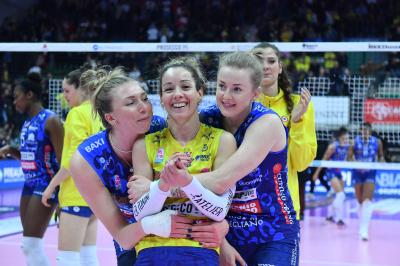 TREVISO 22022025 LEGAVOLLEY FEMMINILE PROSECCO DOC IMOCO - HONDA OLIVERO CUNEO