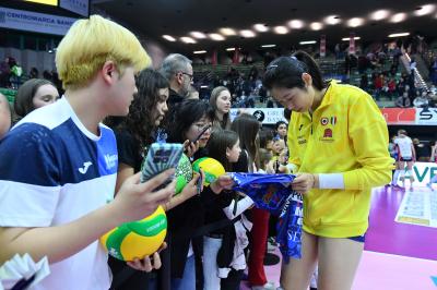 TREVISO 22022025 LEGAVOLLEY FEMMINILE PROSECCO DOC IMOCO - HONDA OLIVERO CUNEO