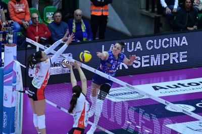 TREVISO 22022025 LEGAVOLLEY FEMMINILE PROSECCO DOC IMOCO - HONDA OLIVERO CUNEO