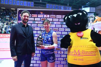 TREVISO 09 03 2025 LEGAVOLLEY FEMMINILE PLAYOFF CAMPIONATO 2024-2025 PROSECCO DOC IMOCO - BERGAMO 1991