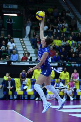 TREVISO 09 03 2025 LEGAVOLLEY FEMMINILE PLAYOFF CAMPIONATO 2024-2025 PROSECCO DOC IMOCO - BERGAMO 1991