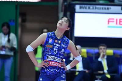 TREVISO 09 03 2025 LEGAVOLLEY FEMMINILE PLAYOFF CAMPIONATO 2024-2025 PROSECCO DOC IMOCO - BERGAMO 1991