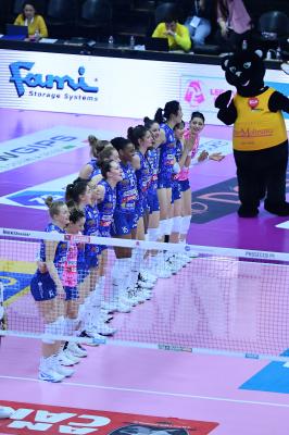 TREVISO 09 03 2025 LEGAVOLLEY FEMMINILE PLAYOFF CAMPIONATO 2024-2025 PROSECCO DOC IMOCO - BERGAMO 1991