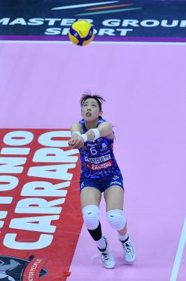 TREVISO 09 03 2025 LEGAVOLLEY FEMMINILE PLAYOFF CAMPIONATO 2024-2025 PROSECCO DOC IMOCO - BERGAMO 1991
