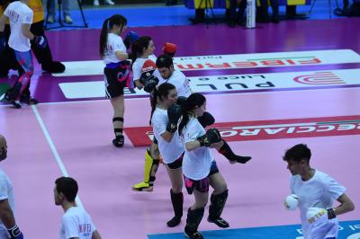 TREVISO 09 03 2025 LEGAVOLLEY FEMMINILE PLAYOFF CAMPIONATO 2024-2025 PROSECCO DOC IMOCO - BERGAMO 1991