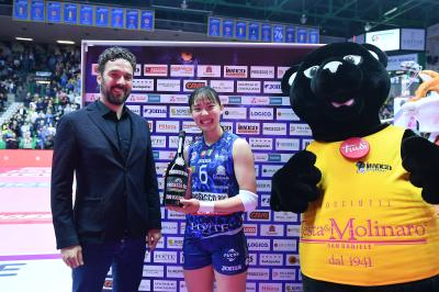 TREVISO 09 03 2025 LEGAVOLLEY FEMMINILE PLAYOFF CAMPIONATO 2024-2025 PROSECCO DOC IMOCO - BERGAMO 1991