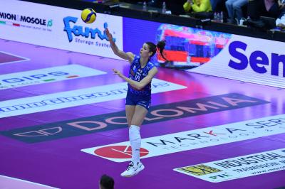TREVISO 09 03 2025 LEGAVOLLEY FEMMINILE PLAYOFF CAMPIONATO 2024-2025 PROSECCO DOC IMOCO - BERGAMO 1991