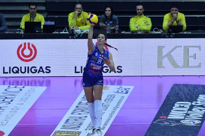 TREVISO 09 03 2025 LEGAVOLLEY FEMMINILE PLAYOFF CAMPIONATO 2024-2025 PROSECCO DOC IMOCO - BERGAMO 1991