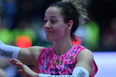 TREVISO 09 03 2025 LEGAVOLLEY FEMMINILE PLAYOFF CAMPIONATO 2024-2025 PROSECCO DOC IMOCO - BERGAMO 1991