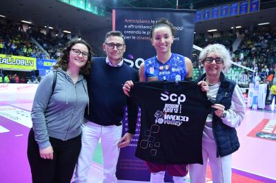 TREVISO 09 03 2025 LEGAVOLLEY FEMMINILE PLAYOFF CAMPIONATO 2024-2025 PROSECCO DOC IMOCO - BERGAMO 1991