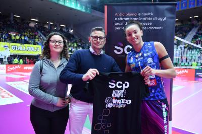 TREVISO 09 03 2025 LEGAVOLLEY FEMMINILE PLAYOFF CAMPIONATO 2024-2025 PROSECCO DOC IMOCO - BERGAMO 1991