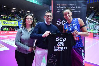 TREVISO 09 03 2025 LEGAVOLLEY FEMMINILE PLAYOFF CAMPIONATO 2024-2025 PROSECCO DOC IMOCO - BERGAMO 1991