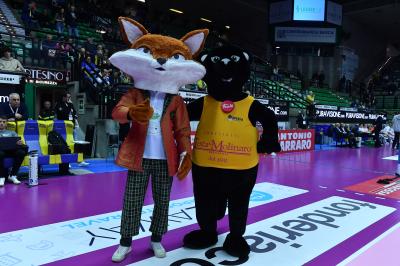 TREVISO 09 03 2025 LEGAVOLLEY FEMMINILE PLAYOFF CAMPIONATO 2024-2025 PROSECCO DOC IMOCO - BERGAMO 1991