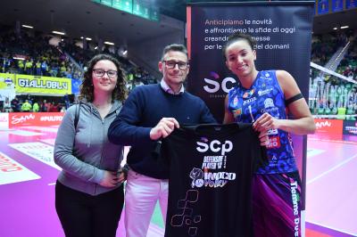 TREVISO 09 03 2025 LEGAVOLLEY FEMMINILE PLAYOFF CAMPIONATO 2024-2025 PROSECCO DOC IMOCO - BERGAMO 1991