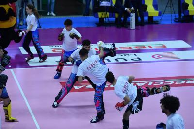TREVISO 09 03 2025 LEGAVOLLEY FEMMINILE PLAYOFF CAMPIONATO 2024-2025 PROSECCO DOC IMOCO - BERGAMO 1991