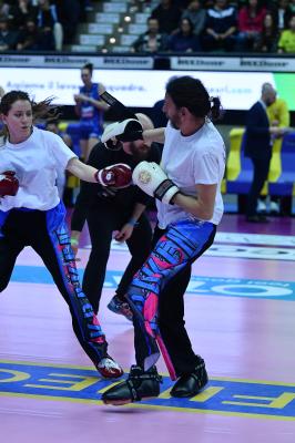 TREVISO 09 03 2025 LEGAVOLLEY FEMMINILE PLAYOFF CAMPIONATO 2024-2025 PROSECCO DOC IMOCO - BERGAMO 1991