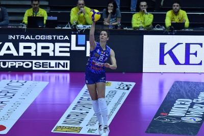 TREVISO 09 03 2025 LEGAVOLLEY FEMMINILE PLAYOFF CAMPIONATO 2024-2025 PROSECCO DOC IMOCO - BERGAMO 1991