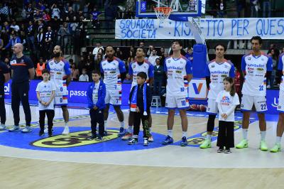 TREVISO 16 03 2025 LBA CAMPIONATO 2024-2025 NUTRIBULLET TREVISO BASKET DINAMO SASSARI