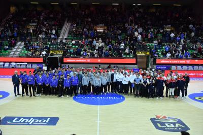 TREVISO 16 03 2025 LBA CAMPIONATO 2024-2025 NUTRIBULLET TREVISO BASKET DINAMO SASSARI