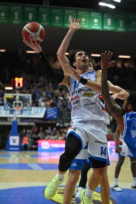 TREVISO 16 03 2025 LBA CAMPIONATO 2024-2025 NUTRIBULLET TREVISO BASKET DINAMO SASSARI