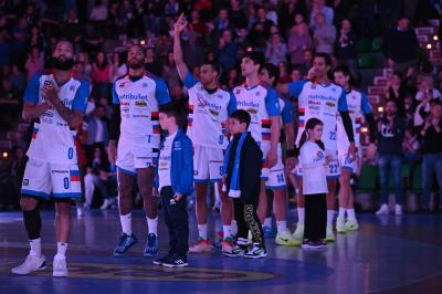 TREVISO 16 03 2025 LBA CAMPIONATO 2024-2025 NUTRIBULLET TREVISO BASKET DINAMO SASSARI