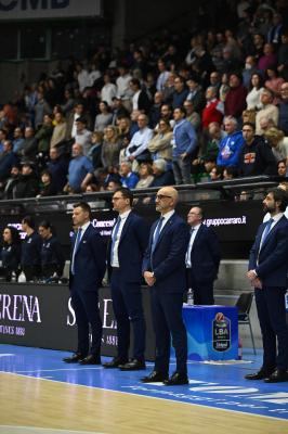 TREVISO 16 03 2025 LBA CAMPIONATO 2024-2025 NUTRIBULLET TREVISO BASKET DINAMO SASSARI