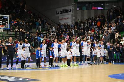 TREVISO 16 03 2025 LBA CAMPIONATO 2024-2025 NUTRIBULLET TREVISO BASKET DINAMO SASSARI