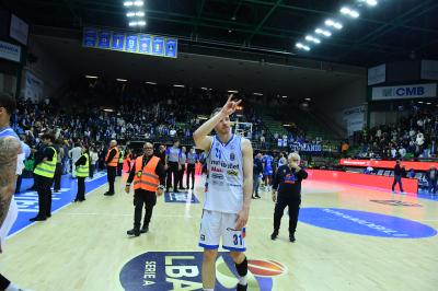 TREVISO 16 03 2025 LBA CAMPIONATO 2024-2025 NUTRIBULLET TREVISO BASKET DINAMO SASSARI