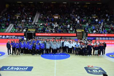 TREVISO 16 03 2025 LBA CAMPIONATO 2024-2025 NUTRIBULLET TREVISO BASKET DINAMO SASSARI