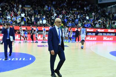 TREVISO 16 03 2025 LBA CAMPIONATO 2024-2025 NUTRIBULLET TREVISO BASKET DINAMO SASSARI