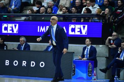 TREVISO 16 03 2025 LBA CAMPIONATO 2024-2025 NUTRIBULLET TREVISO BASKET DINAMO SASSARI
