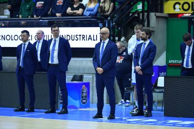 TREVISO 16 03 2025 LBA CAMPIONATO 2024-2025 NUTRIBULLET TREVISO BASKET DINAMO SASSARI