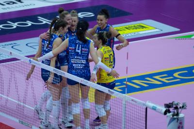 TREVISO 22 03 2025 LEGAVOLLEY PLAYOFF CAMPIONATO 2024-2025 PROSECCO DOC IMOCO - IGOR GORGONZOLA NOVARA