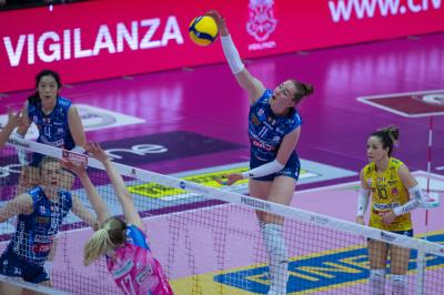 TREVISO 22 03 2025 LEGAVOLLEY PLAYOFF CAMPIONATO 2024-2025 PROSECCO DOC IMOCO - IGOR GORGONZOLA NOVARA