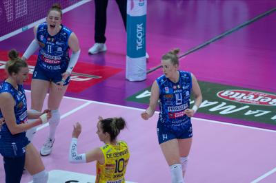 TREVISO 22 03 2025 LEGAVOLLEY PLAYOFF CAMPIONATO 2024-2025 PROSECCO DOC IMOCO - IGOR GORGONZOLA NOVARA